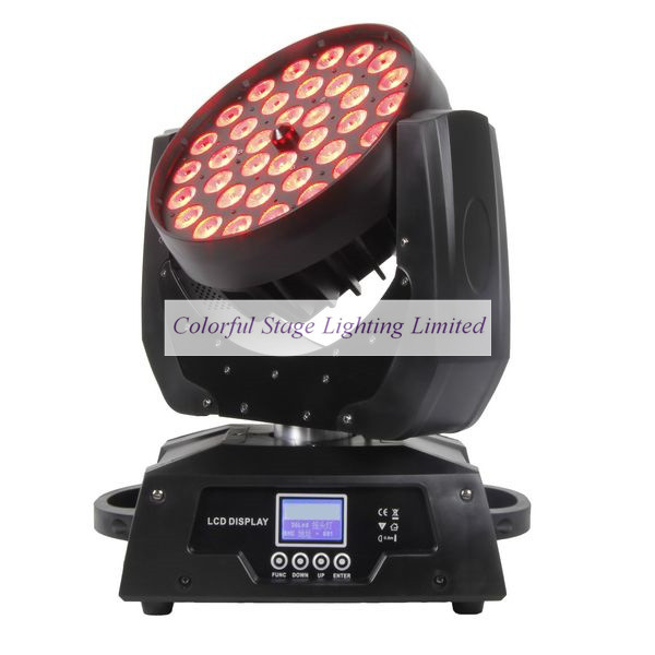 36x15W RGBAW 5 in 1 LED Zoom Moving Head Wash