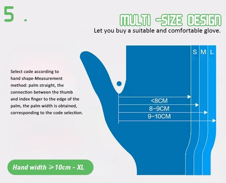 CE Certificated Non Sterile Examination Gloves 5 Mil Natural Latex Gloves Waterproof