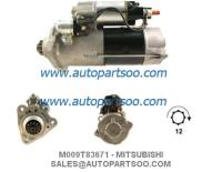 M009T83671 M9T80472 - motor de arrancador de MITSUBISHI 24V 7.5KW 12T MOTORES DE ARRANQUE