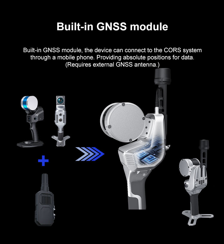 Foxtechrobot Price Outdoor Slam200 Handheld 3D Mobile LiDAR Imaging Point Cloud Measuring Sensor Laser Scanner