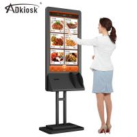 Écran tactile interactif 1920X1080 350cd/m2 d'affichage à cristaux liquides du kiosque 43inch de service d'individu