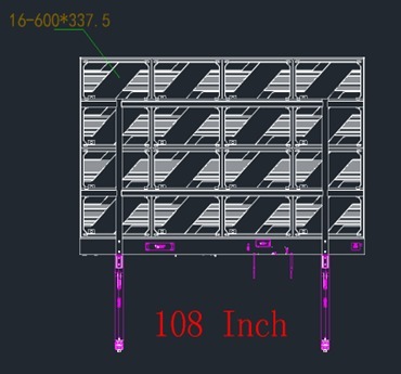 108-inch P0.625 4K HD LED Display All-in-One TV for Smart Conferences with Easy Setup and High Performance