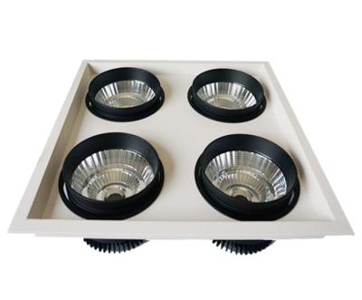 Teto principal Downlights 60W/80W/120W do diodo emissor de luz da grade da ESPIGA de quatro SAA com refletor