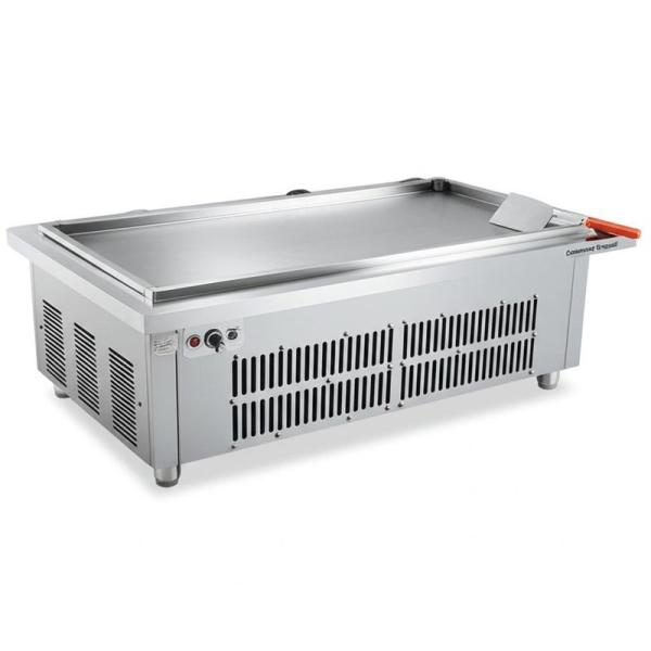 Table à griller électrique Teppanyaki personnalisée pour les hôtels Les restaurants