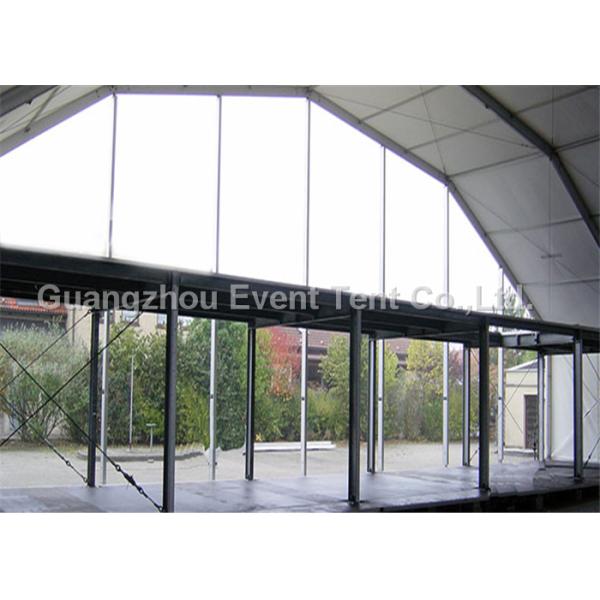 Outdoor Aluminum Arch Commercial Canopy Tent white For Gymnasium / Trade Show