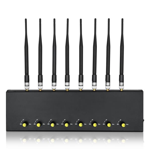 New adjustable 8 antennas high power indoor jammer