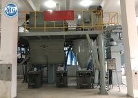 Planta de mezcla seca automática llena del mortero con el control informático del PLC