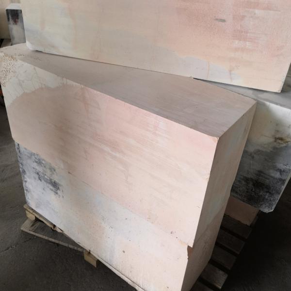 Ce Approved Electro Fused Cast AZS Block Bauxite Ore Prices for 40T Inventory Quantity