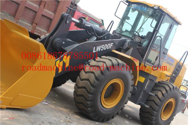 220HP Loading 5T Compact Wheel Loader With 3m³ Bucket 3550mm  Ground Clearance