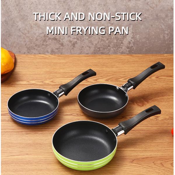 Amazon TOP Seller Flat Bottom Cooking Pans Fry Pans Nonstick Stainless Steel Frying Pans For Kitchen