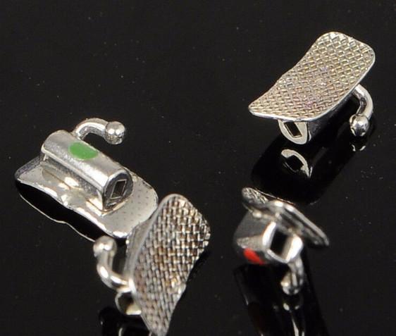 Bondable Dental Teeth Braces Non Convertible Type With Laser Mark