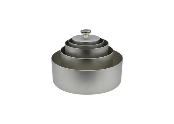 IEC60335-2-9 Unpolished Commercial Aluminum Vessels For Hotplates Test