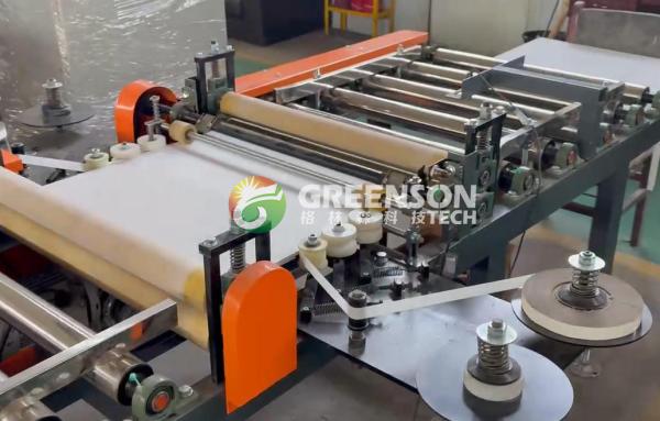 Small Capacity Gypsum Ceiling Board Making Machine Gypsum Board Laminating Machine