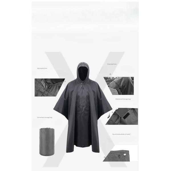 PVC Coating Reflective Safety Raincoat Fluorescent High Vis Raincoat Waterproof