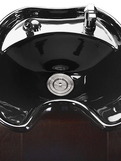 Luxury Salon Shampoo Chairs With Cushion Headrest , Electric Footrest