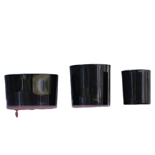 Бамбук и дерево покрытие замороженные прозрачные свечи банка для творческого домашнего декора