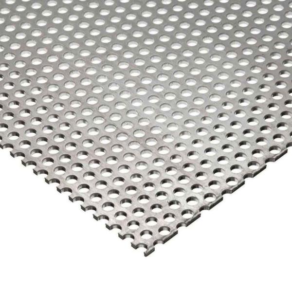 o furo de 1mm galvanizou metal perfurado Mesh Sheet Perforated Aluminum Sheet
