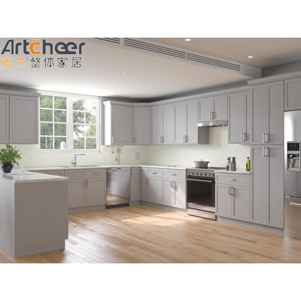 Модульная форма твердое дерево Современные шкафы трещины традиционные для современных домов