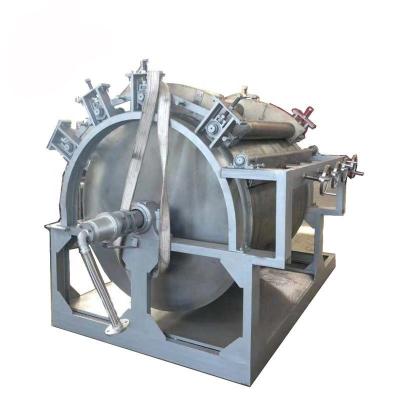 Secador de cilindro giratório dobro industrial do raspador do rolo