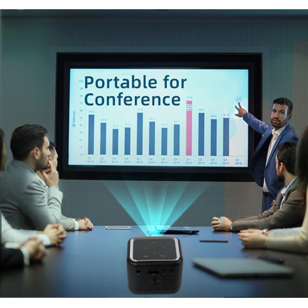 3.7V 2500mAh Mini Led Projector Android 30000 Hours Lifetime