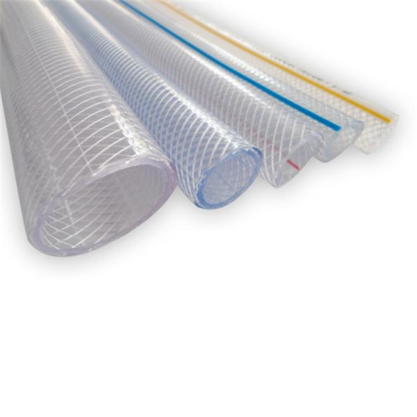 3/8 1/2 3/4 transparent garden hose pvc water hose pvc fiber reinforced hose