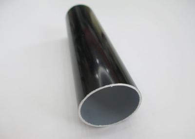 Espessura de parede de grande resistência sem emenda anodizada preto do tubo redondo de alumínio 1.5mm