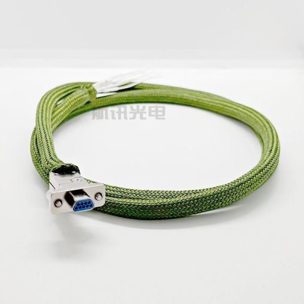 J30j-9tjl-a Custom Cable Rectangular Connector Plug 9-Pin with Tail Clip Wire Clamp A1 A3