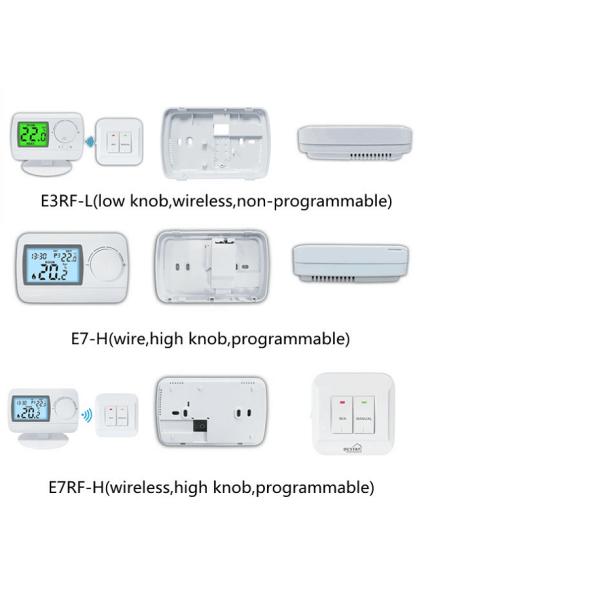 Riseem Digital Temperature Control 7 Day Programmable Thermostat with Heat and Cool