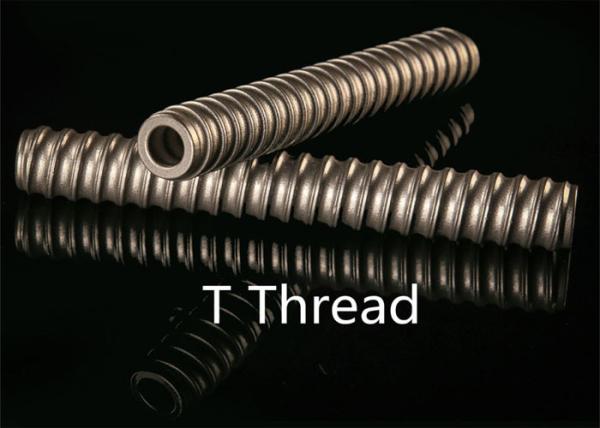 40mm Roof Support T40/16 Self Drilling Rock Bolts For Tunneling