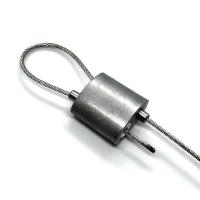 Fio de grande resistência que trava o sistema de suspensão sísmico de aço do suporte do retrofit do prendedor do cabo