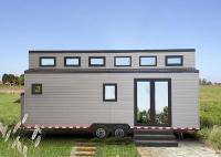 Maison modulaire préfabriquée moderne Caravane de luxe Petite maison sur roues Expédiée par 40 FR Container de transport