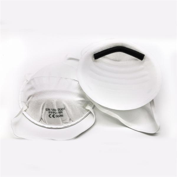 Eco Friendly Lightweight Ffp2 Dust Mask , Cupped Face Mask For Public Place