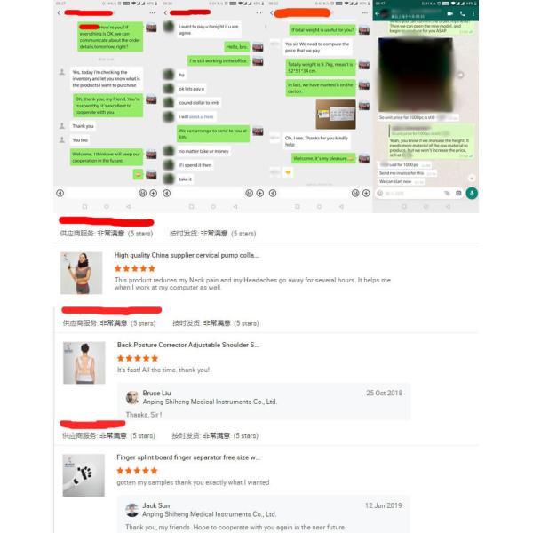 Emergency cervical collar free size blue yellow color rigid collar brace China manufacturer