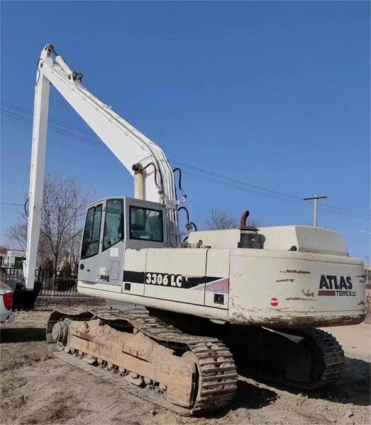 Excavadora amarelo cinzento Boom de longo alcance para o gato Sanny Hitachi Komatsu