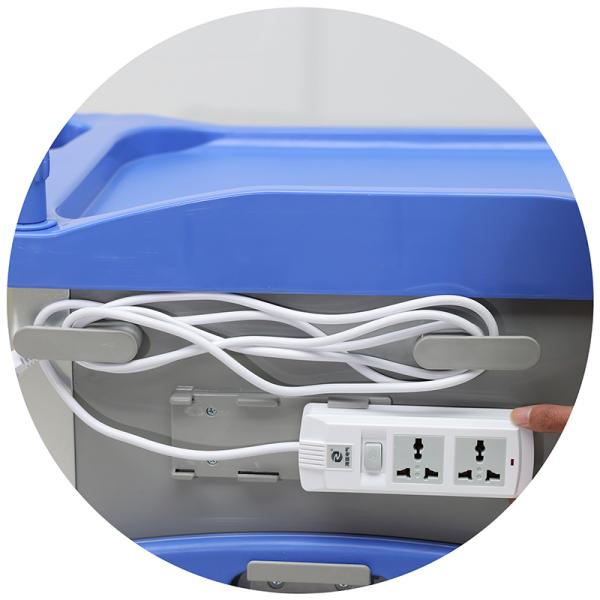 MN-EC003  High Quality Medical Emergency Medicine Trolley Cart With Wheels