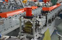 porte automatique de volet de rouleau en métal de certificat de la CE de l'alimentation secteur 5.5kw formant la machine avec 3 tonnes de manuel Decoiler