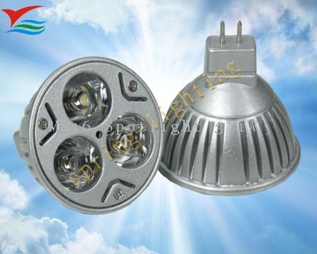 Low Power Consumption DC12V / DC24V MR16 60 degree RGB LED Spot Lamps 50000 hours