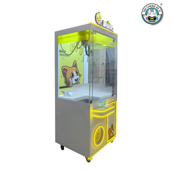 Metal Crane Doll Vending Machine Coin Operated Spanish Entertainment Equipment