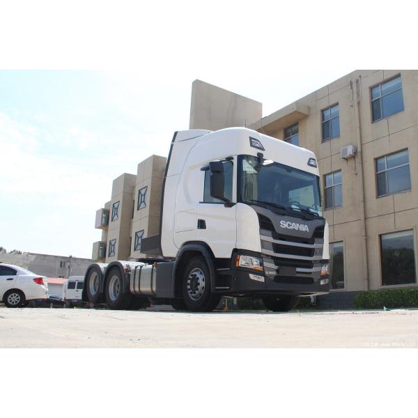 6*4 CNG Truck Scania G440 Tractor Trucks 0km Used Scania Truck Good Condition 2023 with Electronic Stability Control System