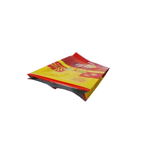 Sacs de sécurité poudre de lait de soja sacs d'emballage en papier d'aluminium avec poignée