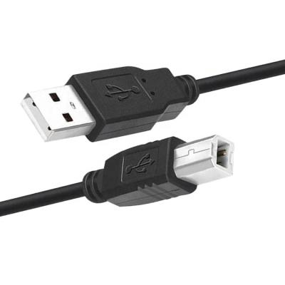 High Speed Data Charging 1M Type A Male to B Male USB 2.0 Cable for Printer Scanner