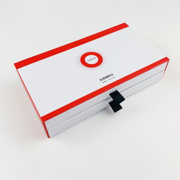 Custom Luxury Makeup Packaging Double Drawers Gift Box Cosmetic Cardboard Packaging Box for Beauty Products