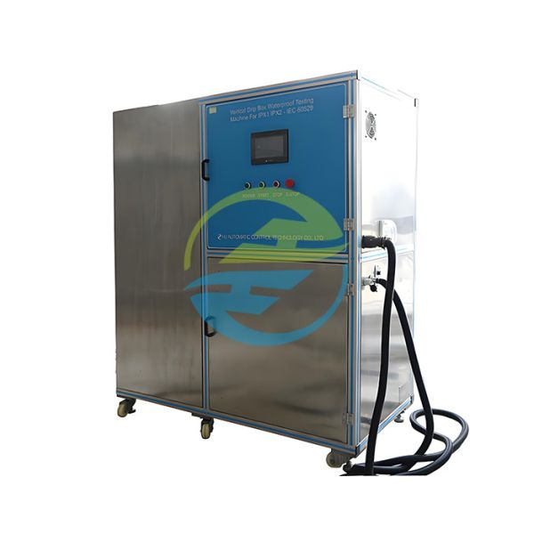 Vertical Drip Water Test Equipment with 7 Inch Color Touch Screen 200mm Drip Height and Φ0.4mm Needle Hole for IPX1 to IPX2 Testing