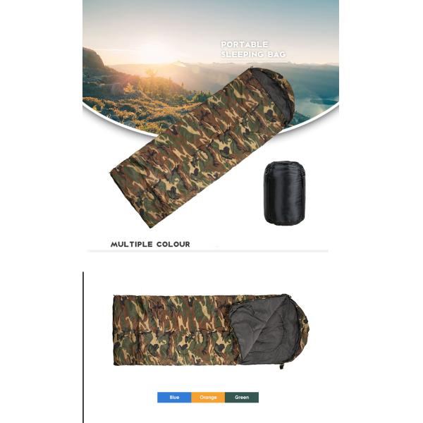 Outdoor Foldable Sleeping Bed Emergency Sleeping Bag 3 Season