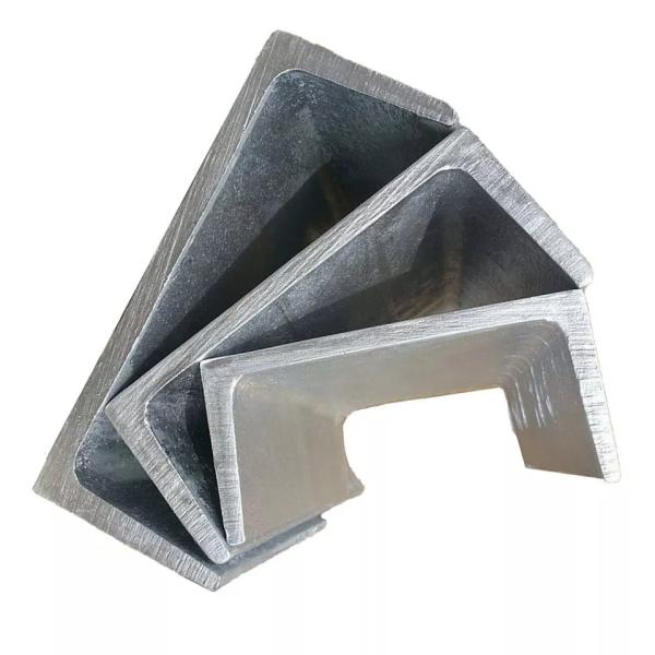Structural Stainless Steel C Section Channel With BA 2B 8K Embossed Surface