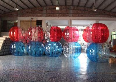 Blue Inflatable Sports Games , 60kg Inflatable Zorb Ball For Grassplot / Snow