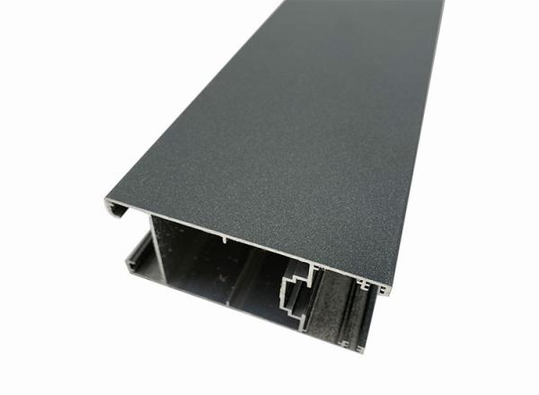 Sand Powder Coating With Shining Matel Powder Shower Enclosure Extrusion Aluminum Profile For Glass Sliding Door