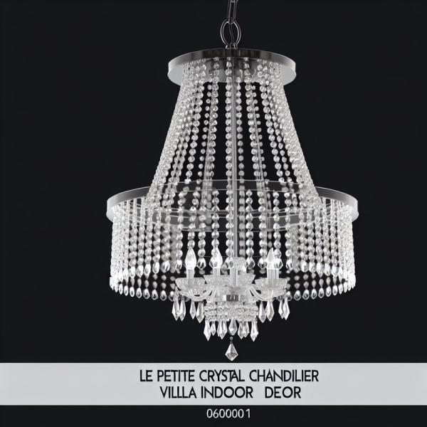 LE PETITE Crystal Chandelier - Copper Hardware for Villa & Home Decor