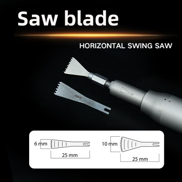 Микровертикальная резипрокативная пила Зубной имплантат Хирургический низкоскоростной ручной прибор