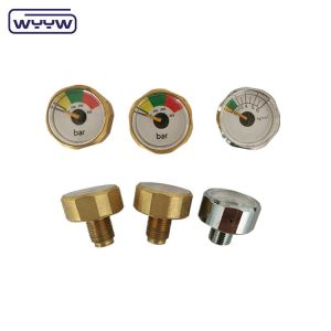 1 дюйм 25 мм Бар Пси Малый манометр 1/8 Npt 1 год гарантия